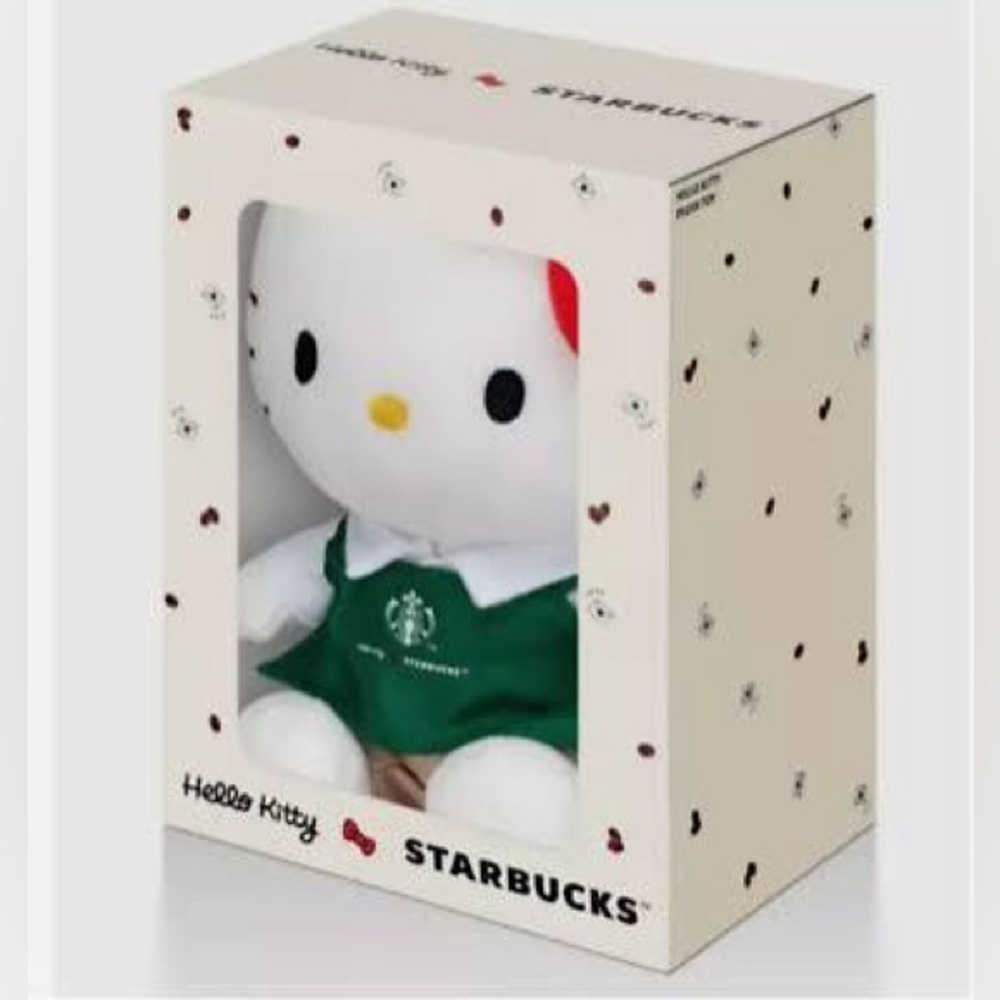 Hello Kitty Starbucks Collab Plush